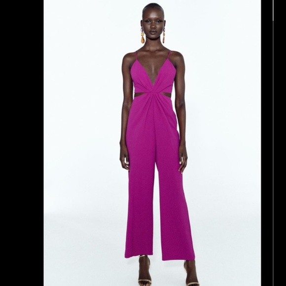 💜 CUT OUT LONG JUMPSUIT - Picture 6 of 11